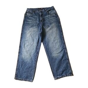 Vintage Southpole Jeans 38 Blue Wash Baggy Wide Leg Hip Hop Y2K Skater 2628
